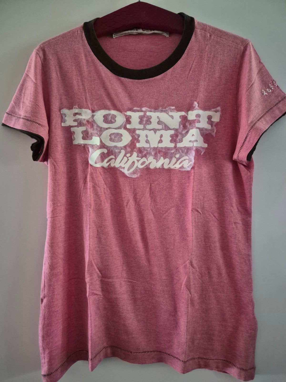 Mooi roze Replay T-shirt, maat L, Ophalen of Verzenden, Gedragen, Roze