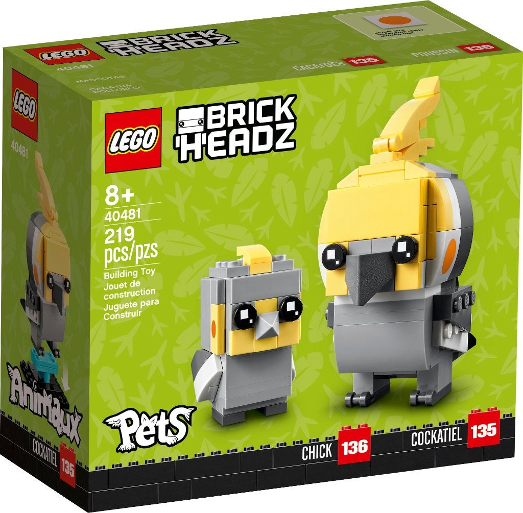 Lego BrickHeadz 40481 Valkparkiet NIEUW, Lego, BrickHeadz, Ideas@support.lego.com, Lego