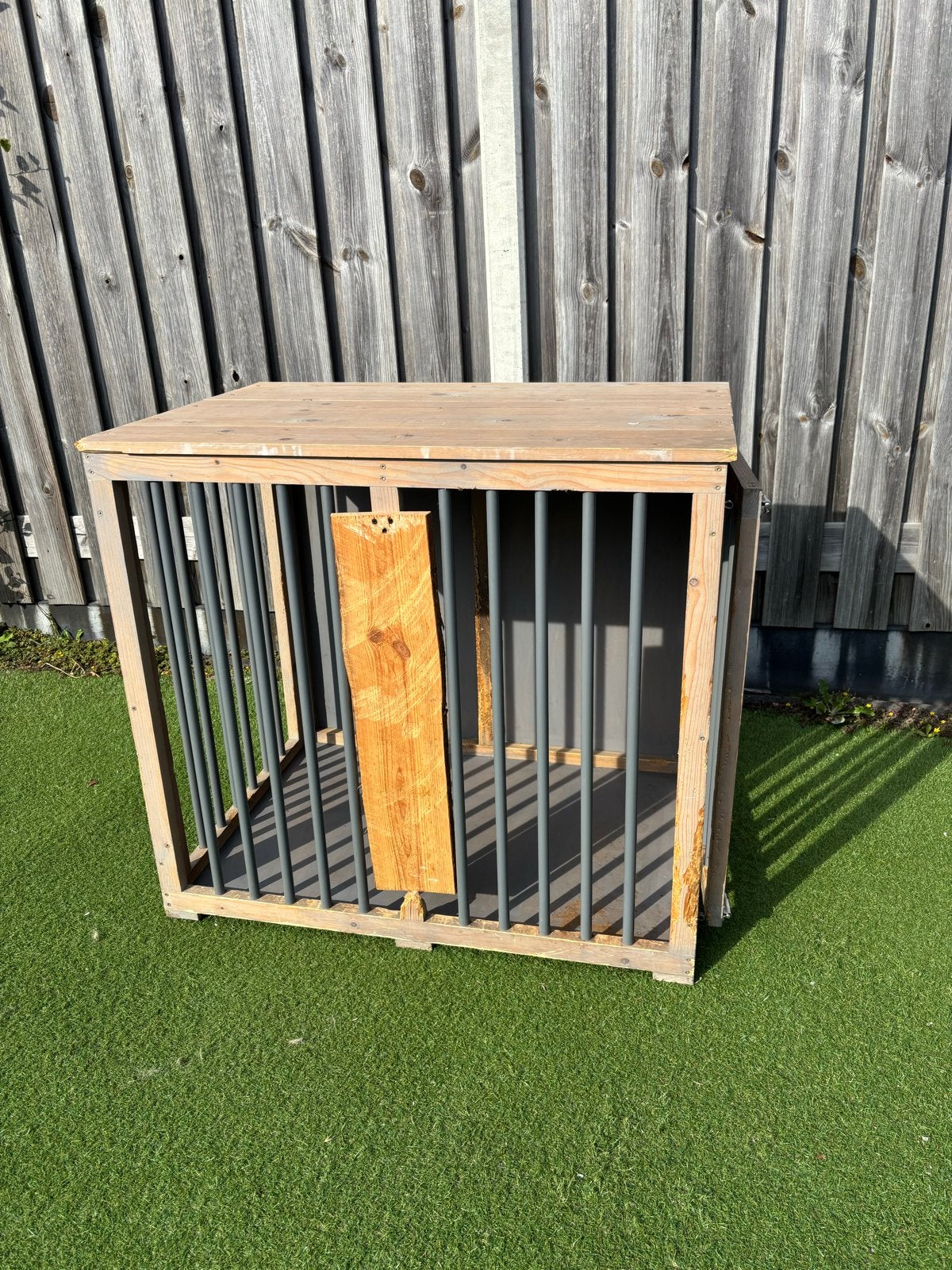 Houten bench, Dieren en Toebehoren, Ophalen of Verzenden, Gebruikt