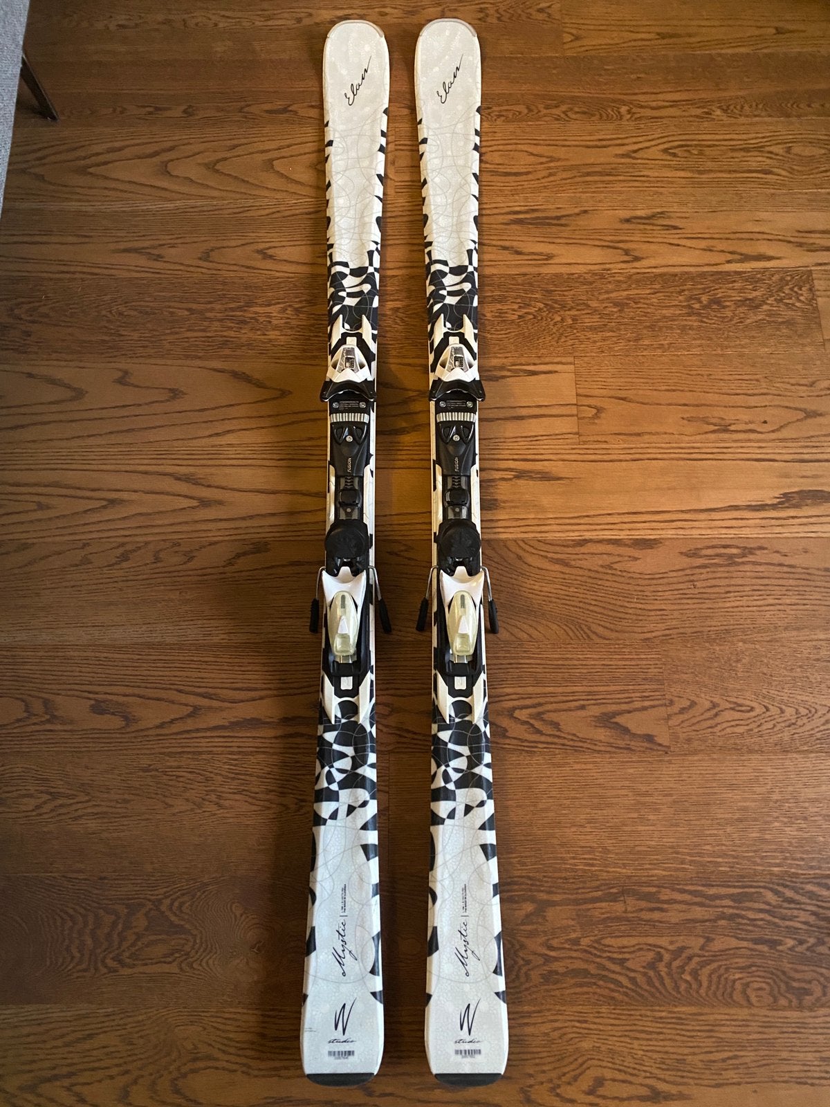 Elan Mystic Fusion dames ski’s 166 cm incl. bindingen, 160 tot 180 cm, Gebruikt, Carve, Skiën