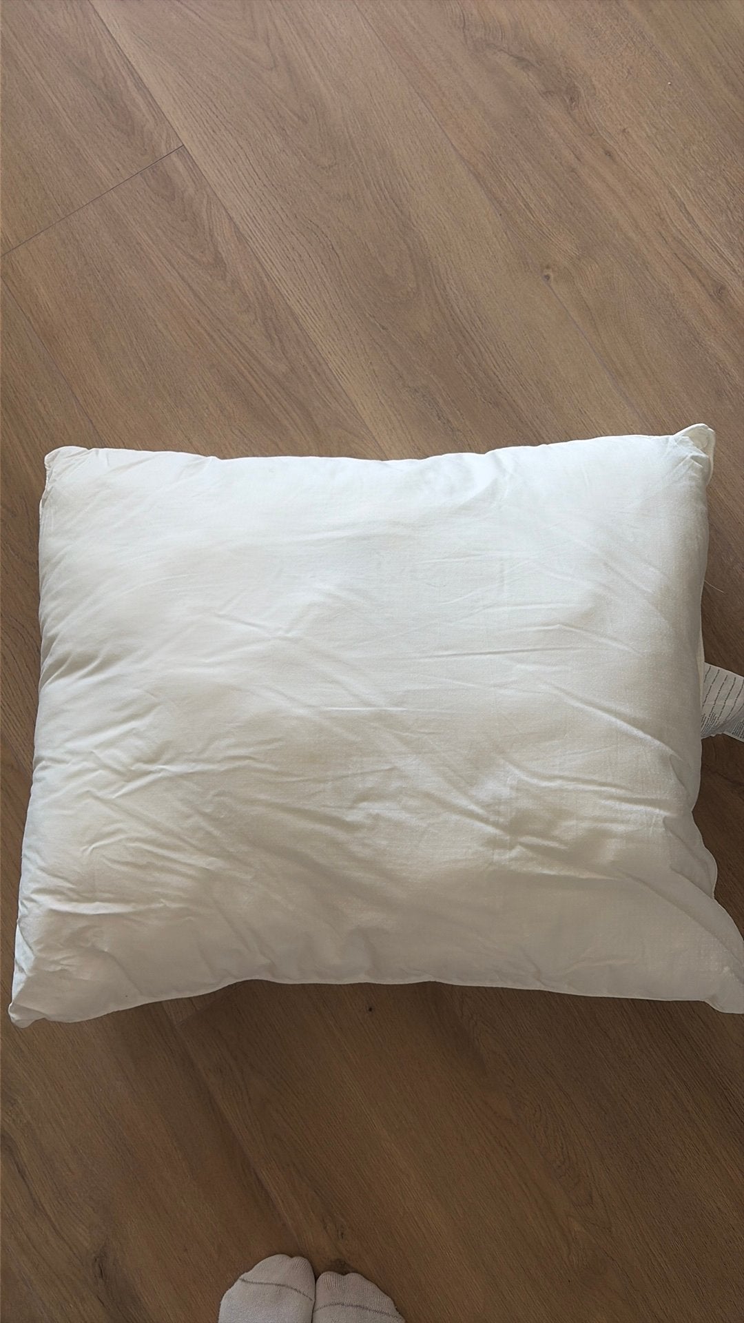 IKEA SKOGSFRÄKEN Hoofdkussen 60x70 cm, Ophalen, Eenpersoons, Wit, Katoen