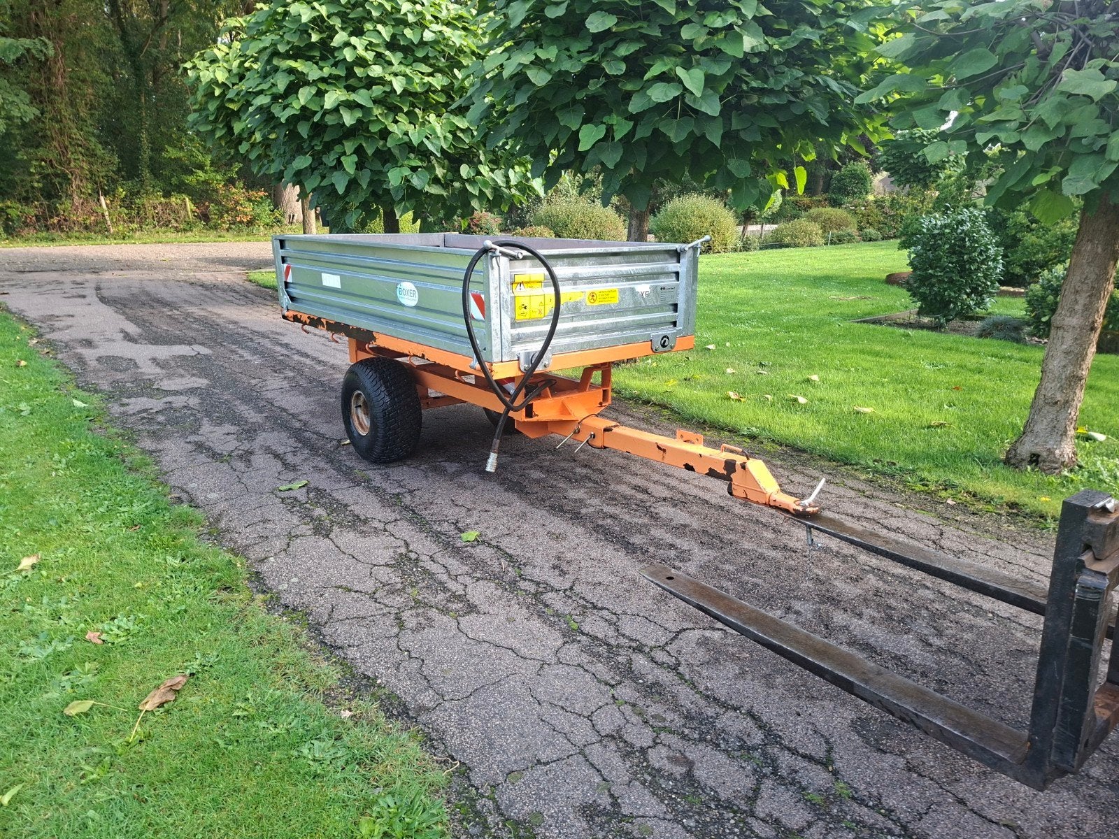 Boxer kipper aanhanger 1.5T