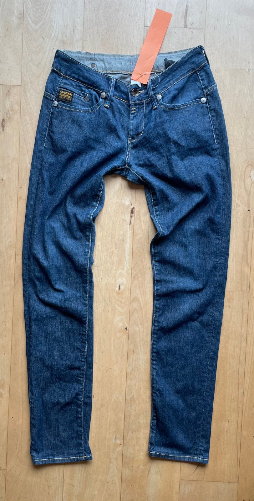 G Star Raw Midge Skinny Wmn jeans spijkerbroek W29 L32, Kleding | Heren, Ophalen of Verzenden, Zo goed als nieuw, Blauw, W32 (confectie 46) of kleiner