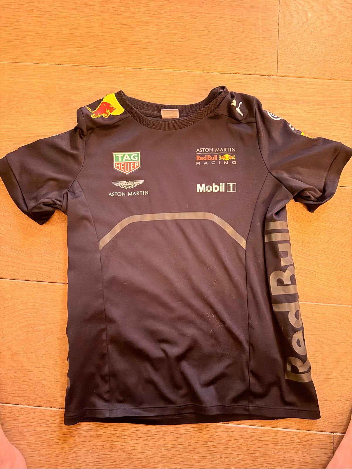 Officieel Red Bull Racing T-shirt kind - Maat 140 (9-10 jaar, Kinderen en Baby's, Ophalen of Verzenden, Zo goed als nieuw, Jongen of Meisje