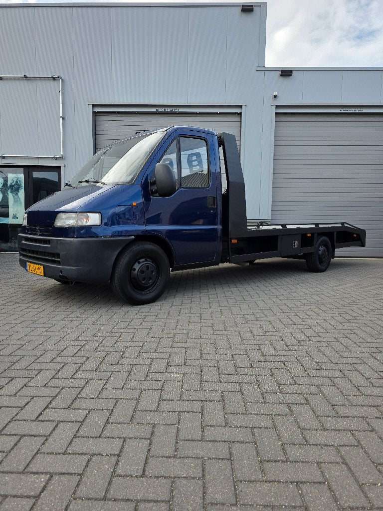 Peugeot Boxer 232/233 DSL EN BNZ 1996, Stof, 4 cilinders, Blauw, Origineel Nederlands