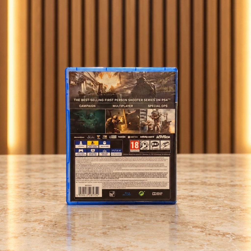 Call Of Duty Modern Warfare - PS4 Game, Sony, Zo goed als nieuw, Support@sony.com, 1-7-1 Konan, Minato-ku
Tokyo 108-0075
Japan