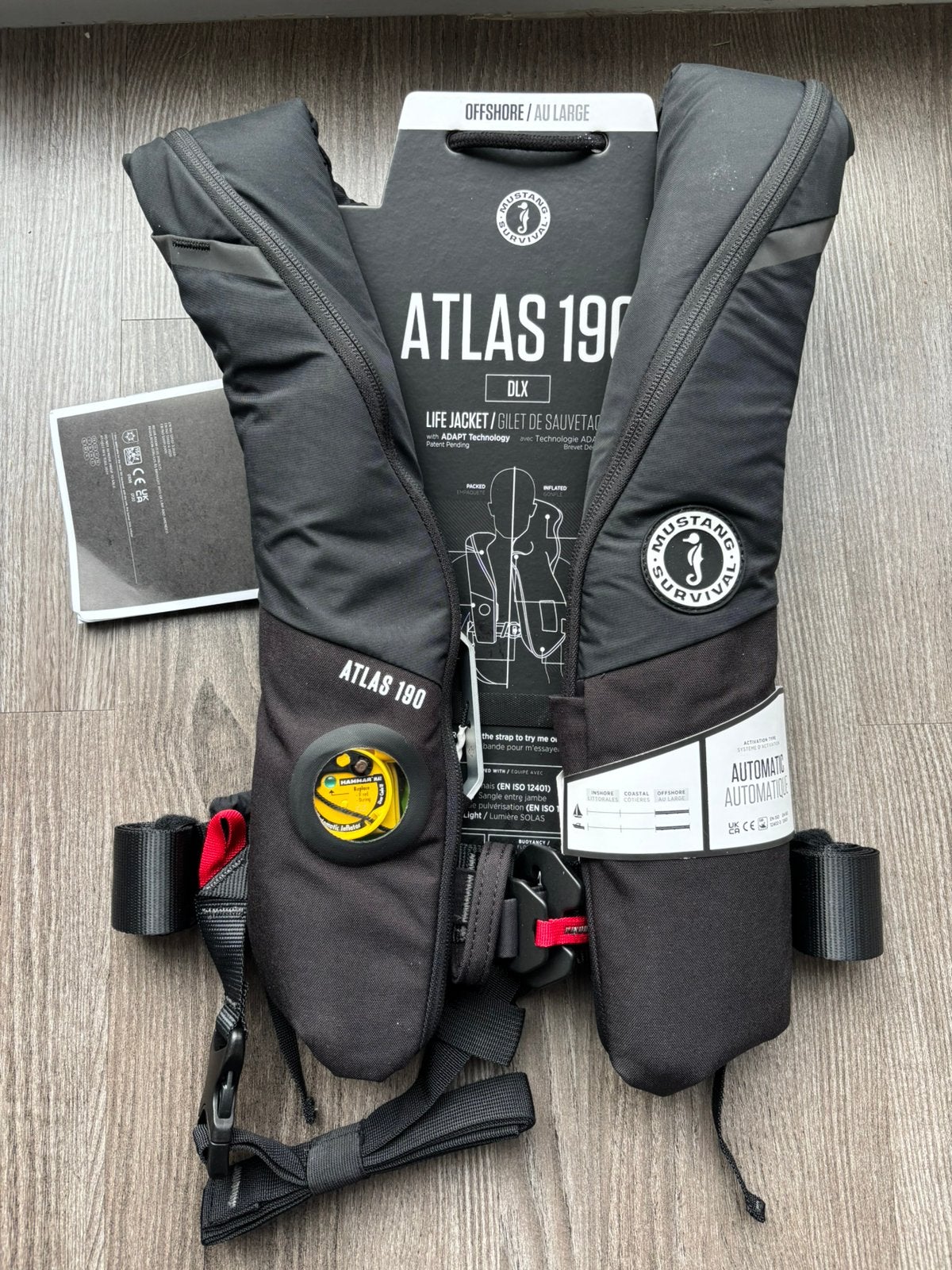 Nieuwe mustang Atlas 190 offshore reddingsvest, Watersport en Boten, Watersportkleding, Ophalen of Verzenden, Nieuw, Dame of Heer