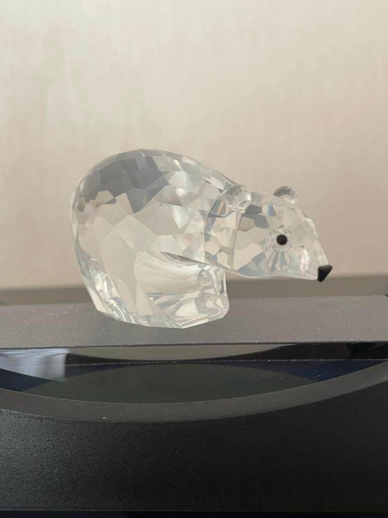 Swarovski Kristallen IJsbeer Figuurtje, Verzamelen, Swarovski, Ophalen, Zo goed als nieuw, Figuurtje