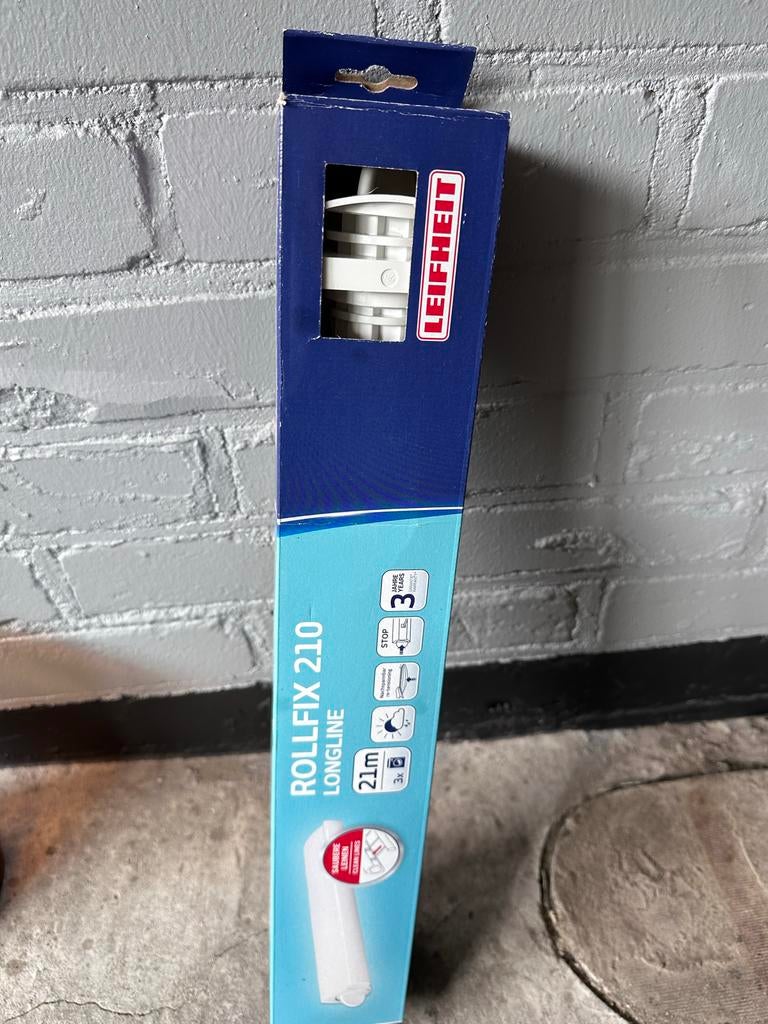 Leifheit Rollfix 210 Longline Waslijn 21 meter, Ophalen of Verzenden, Nieuw