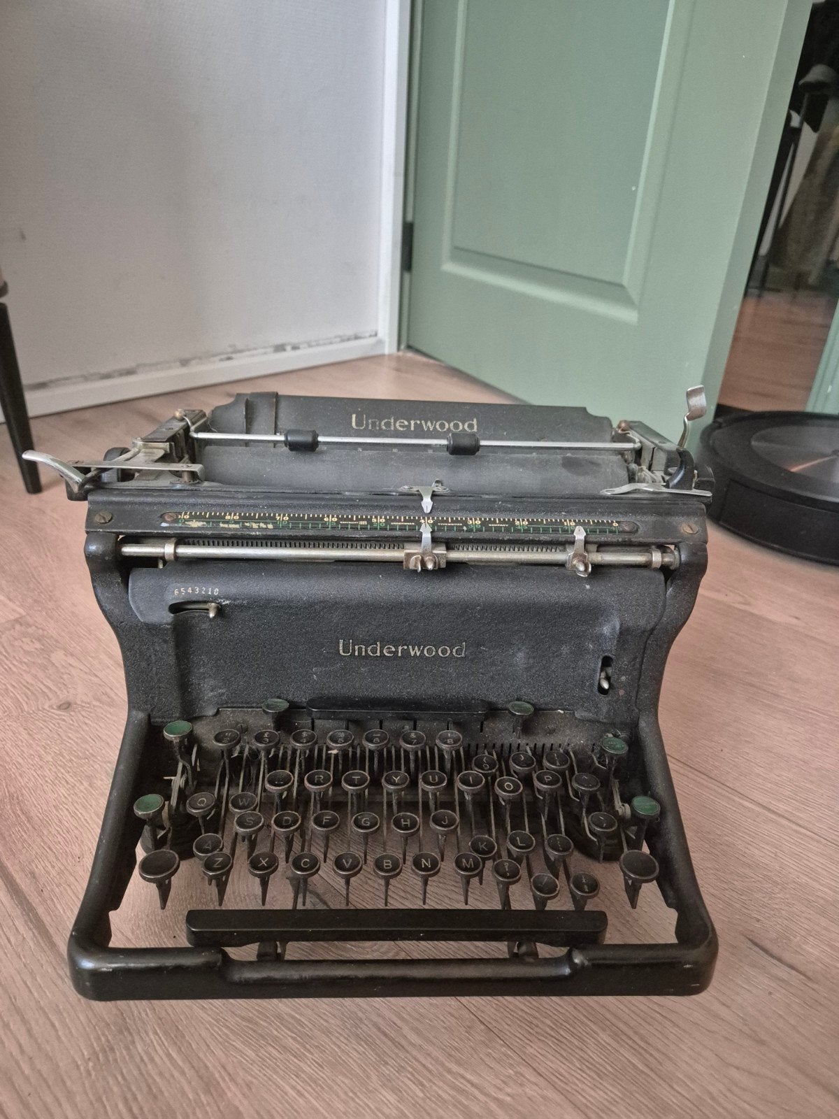 Antieke typmachine - Underwood, Ophalen, Gebruikt