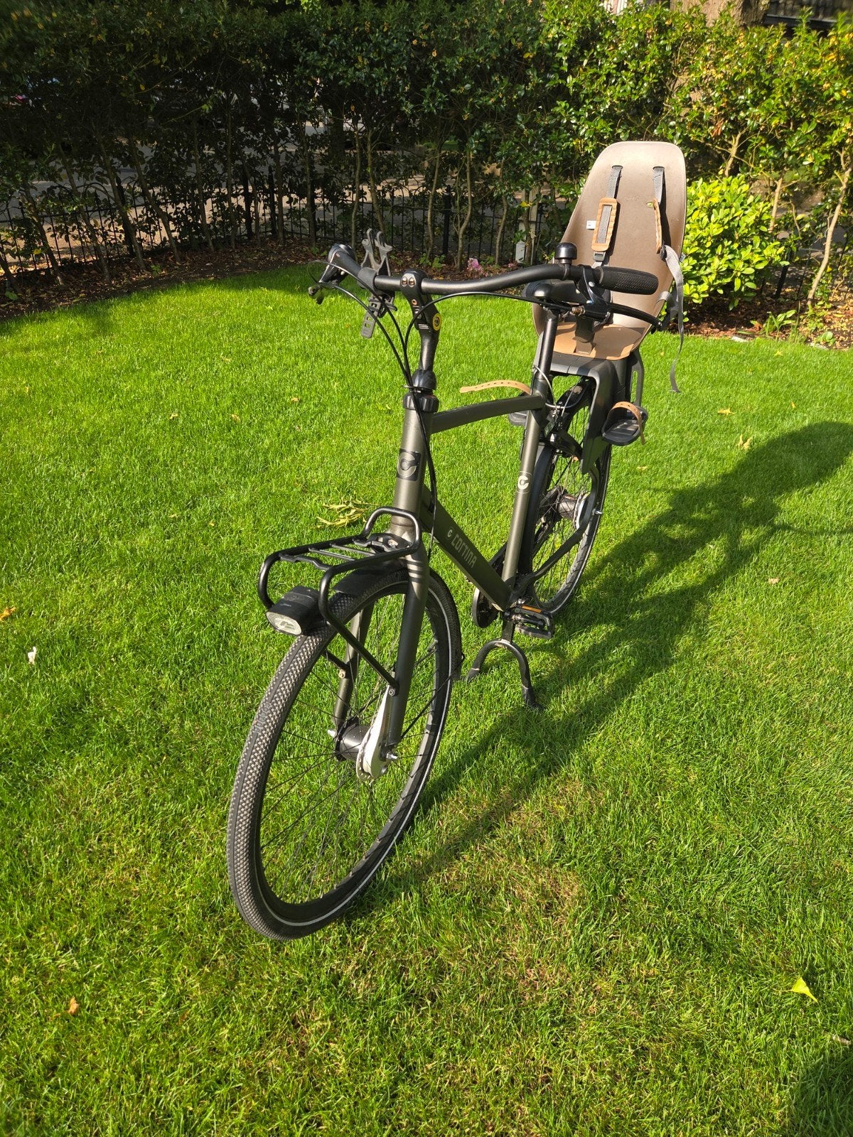 Cortina Common Herenfiets met Kinderzitje, Fietsen en Brommers, Fietsen | Dames | Damesfietsen, Overige merken, Gebruikt, Versnellingen