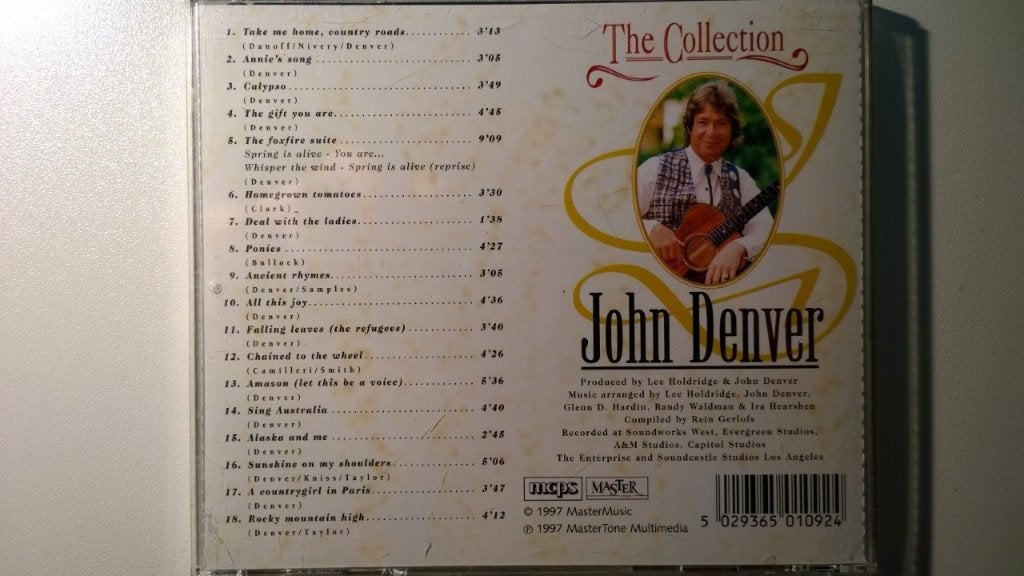 John Denver - The Collection, Ophalen of Verzenden, Zo goed als nieuw