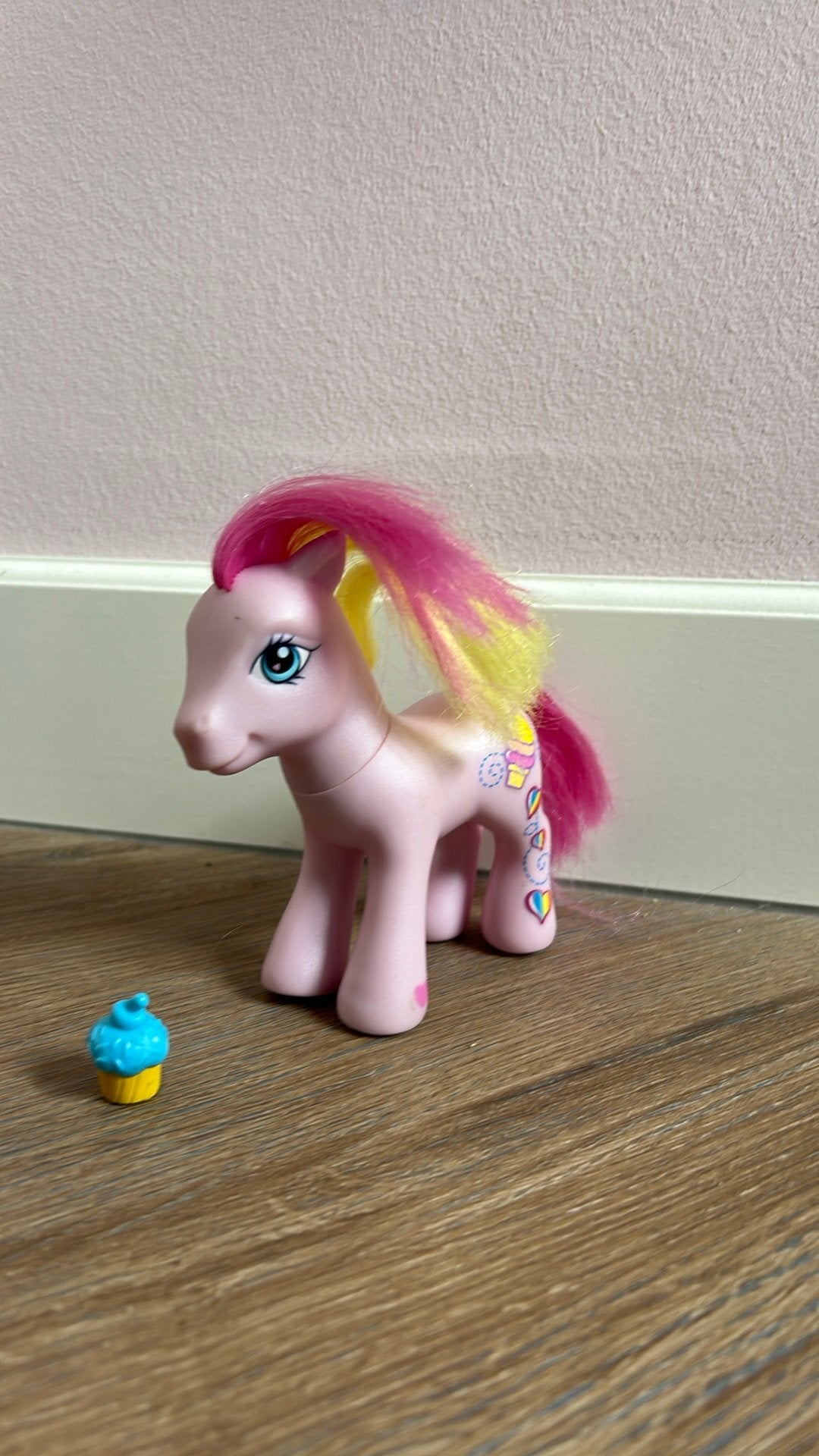 My Little Pony G3 Pinkie Pie Roze Pony Speelgoed met ijsje!, Ophalen, Gebruikt