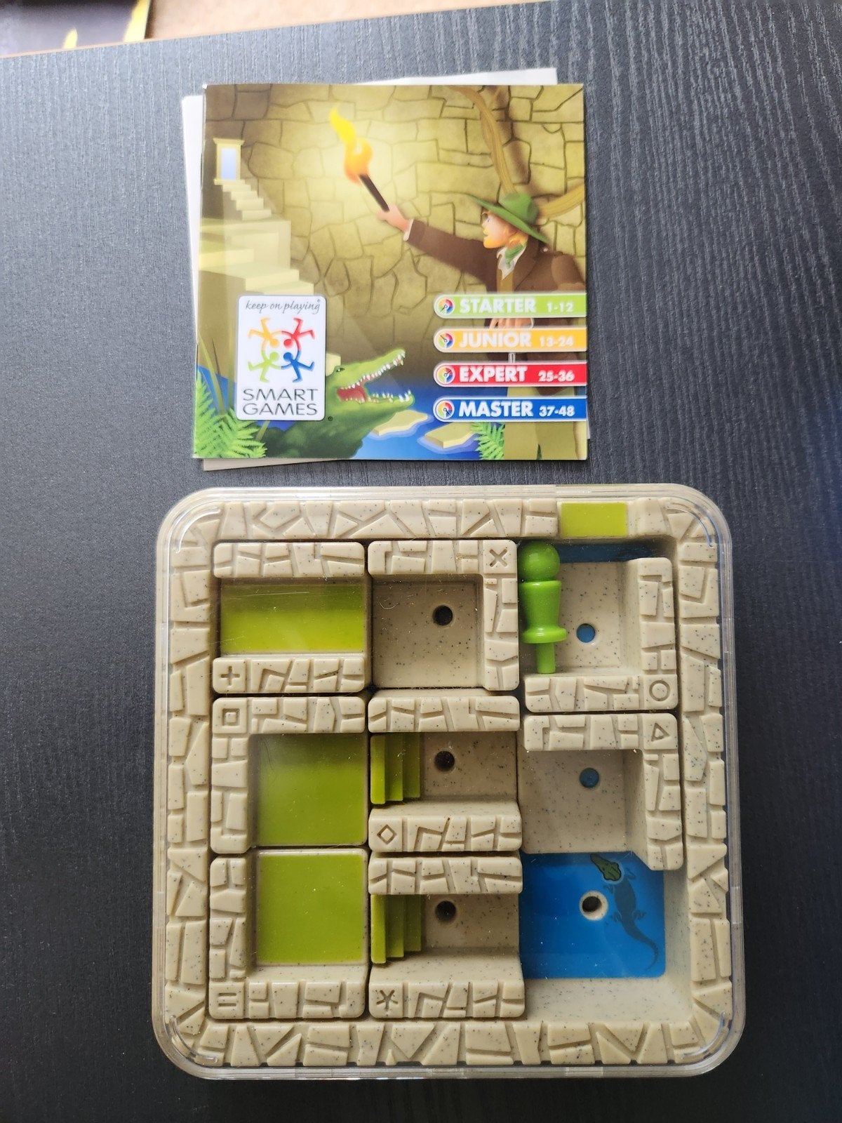 SmartGames Temple Connection Puzzelspel, Ophalen of Verzenden, Zo goed als nieuw, Puzzelen