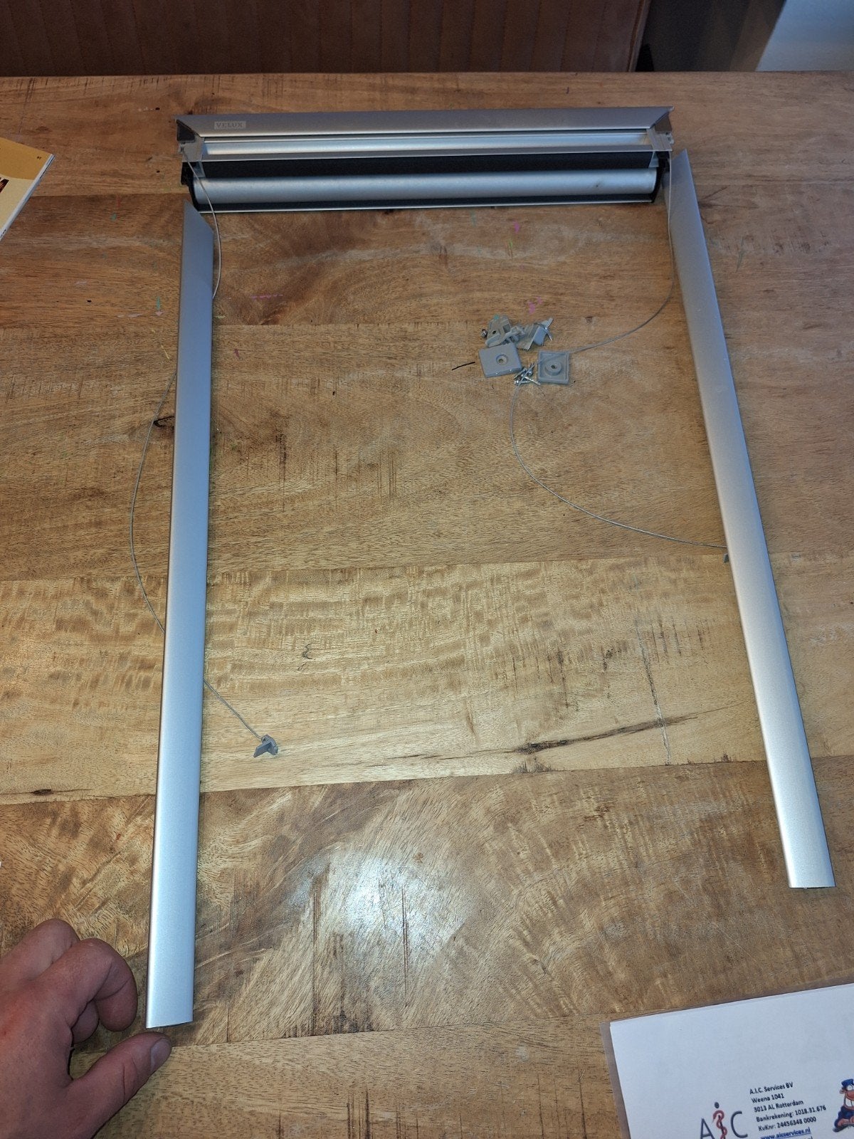 rolgordijn velux dkl 102, Minder dan 100 cm, Ophalen of Verzenden, Zo goed als nieuw, Minder dan 100 cm