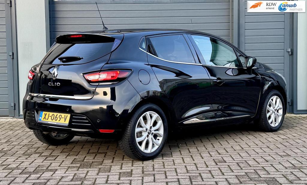 Renault Clio 1.2 TCe 120pk Intens | AUTOMAAT | 122.dkm ! | 5, Leder en Stof, 19 km/l, 1065 kg, Hatchback