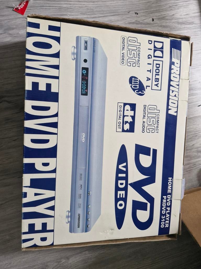 Provision Home DVD Player PRDVD 3100 - Nieuw in doos, Audio, Tv en Foto, Dvd-spelers, Ophalen of Verzenden, Nieuw, Dvd-speler