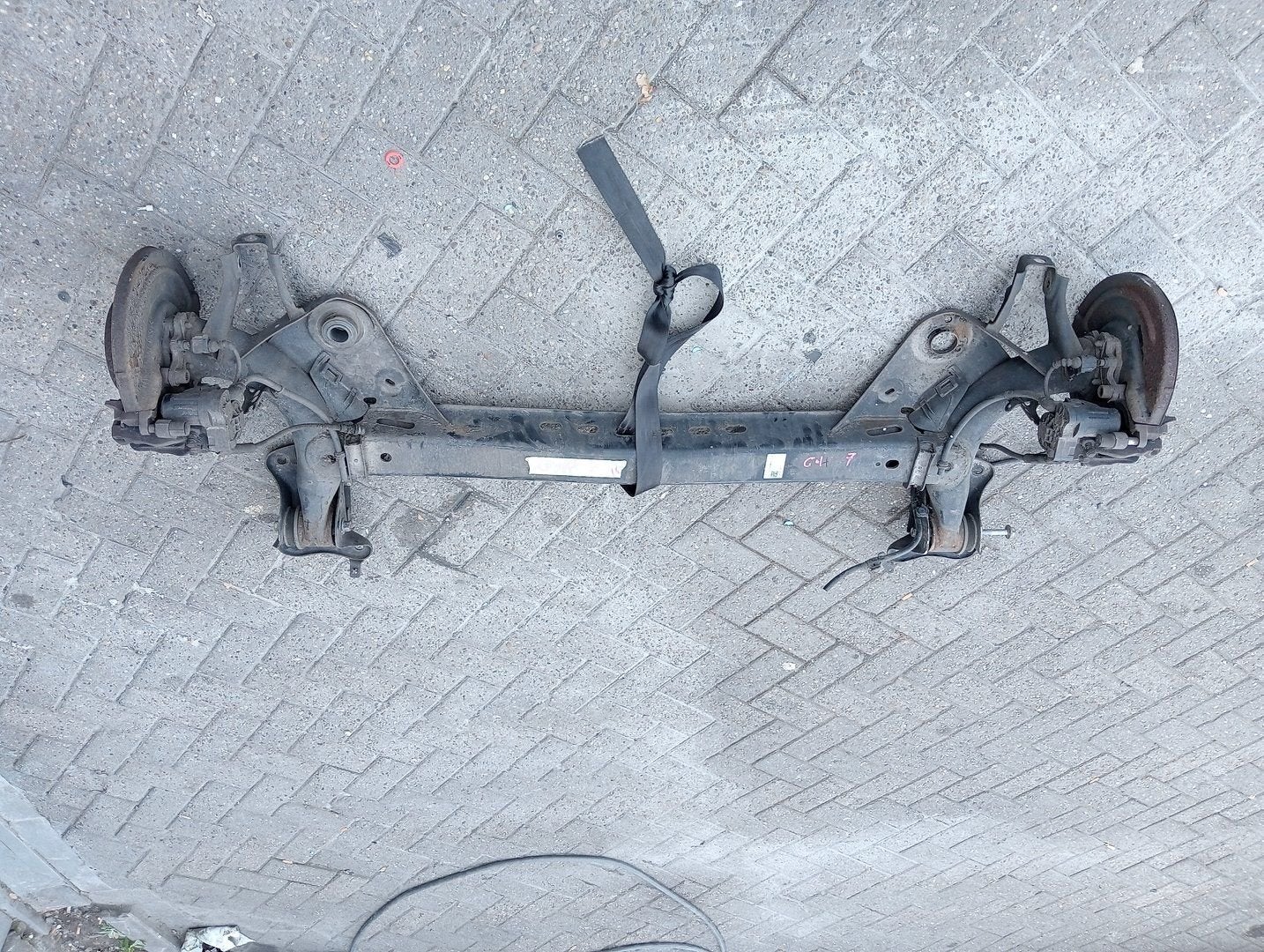 Achteras VW Golf 7 5Q0501049B, Gebruikt, -, Volkswagen, -