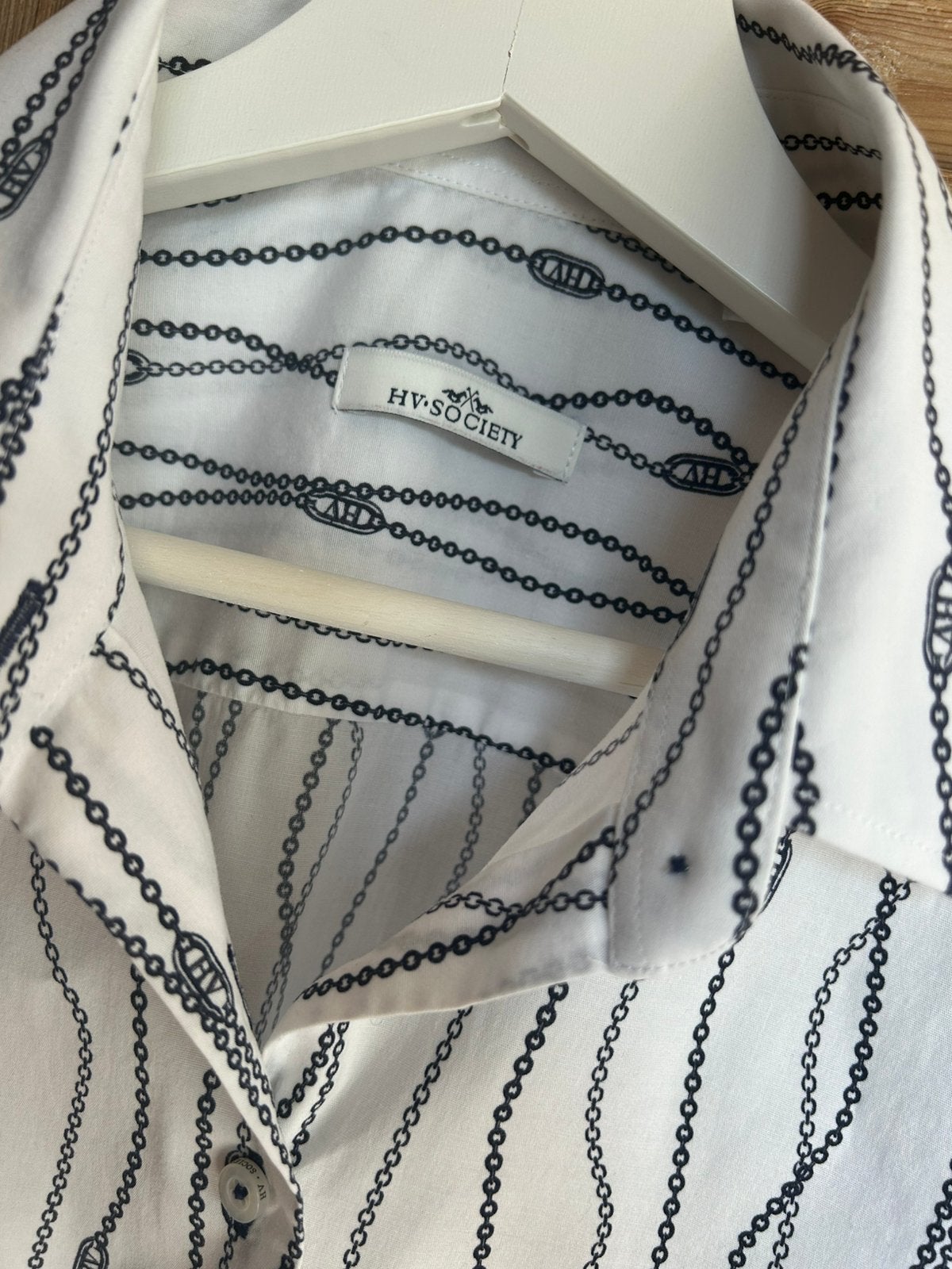 HV Society witte blouse 42, Ophalen of Verzenden, Zo goed als nieuw, Maat 42/44 (L), Wit