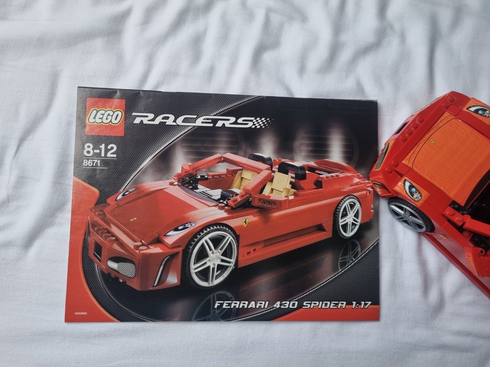lego ferrari 430 spider, Kinderen en Baby's, Ophalen of Verzenden, Zo goed als nieuw