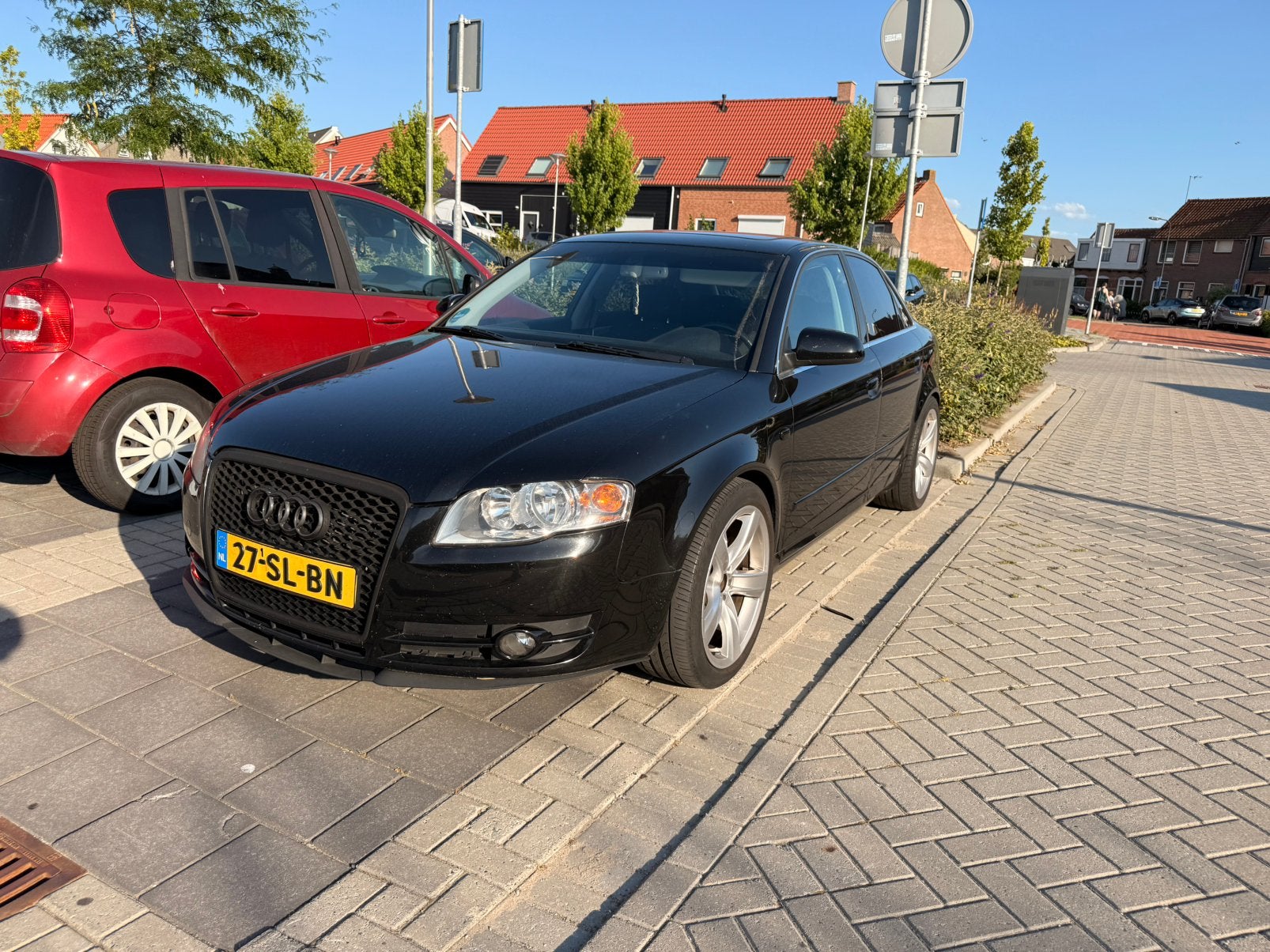 Audi A4 1.8 turbo Quattro 2007 Zwart, Auto's, Audi, Particulier, A4, Benzine, E, Sedan, Handgeschakeld, Origineel Nederlands, Zwart