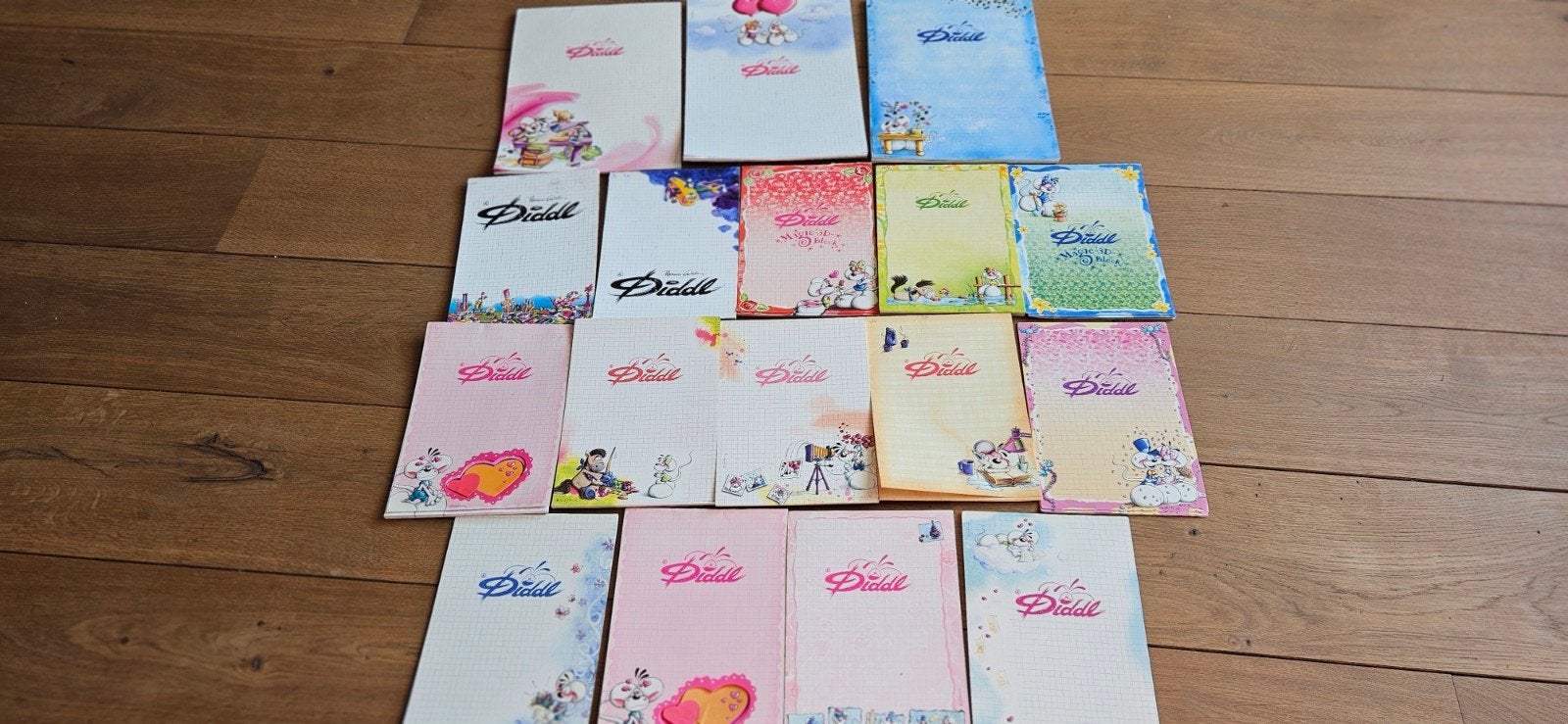 Zeldzame diddl blokken, Verzamelen, Diddl, Ophalen of Verzenden, Diddl, Zo goed als nieuw, Papier, Kaart of Schrift