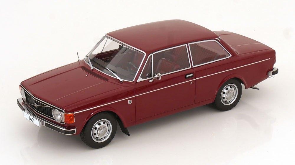 MCG 1:18 Volvo 142 donkerrood 1973, Overige merken, MCG, -, Nieuw