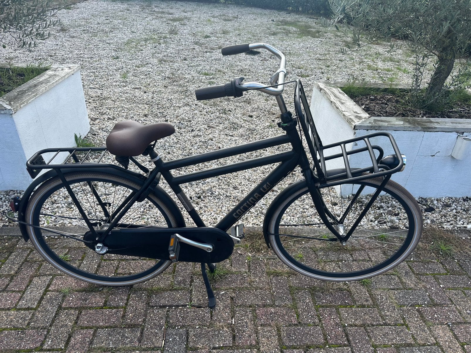 Cortina U4 28inch H50 herenfiets nieuw model met garnatie, Terugtraprem, Versnellingen, 49 tot 53 cm, Zo goed als nieuw