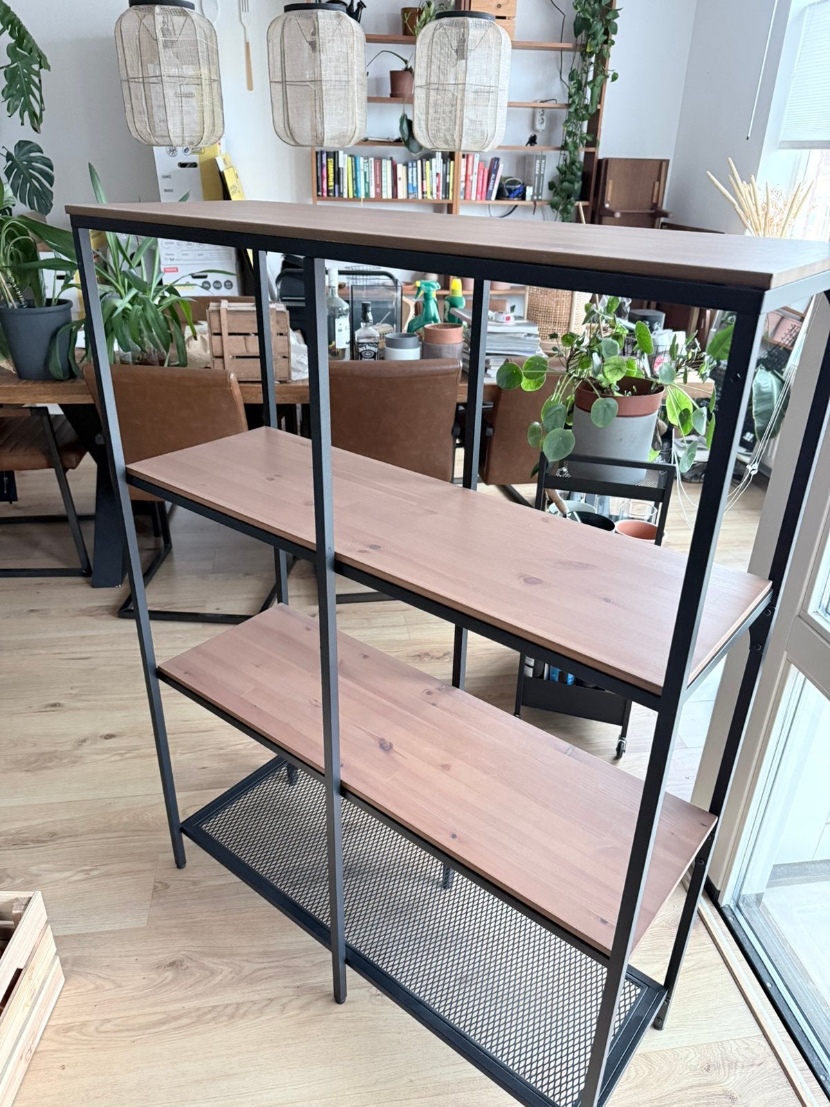 IKEA FJÄLLBO stellingkast – industrieel – nette staat, Ophalen of Verzenden, Zo goed als nieuw