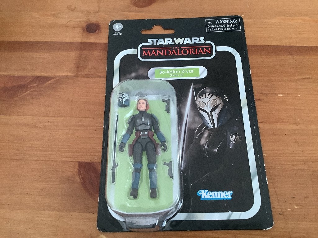 Star Wars the Mandalorian figuur Bo-Katan Kryze 9 cm. Nieuw, Ophalen of Verzenden, Nieuw, Actiefiguurtje