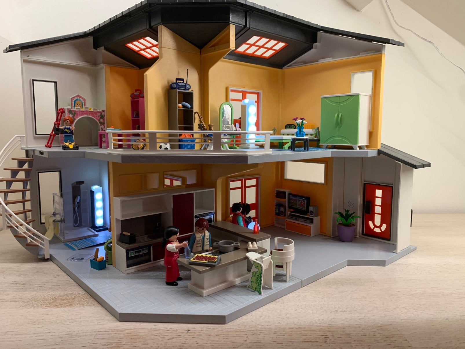 Playmobil woonhuis 9266, Gebouw, Complete set, Ophalen of Verzenden, Zo goed als nieuw