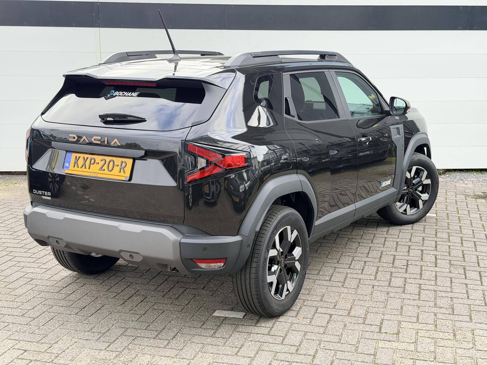 Dacia Duster 1.6 Hybrid 140 Journey | Demo | Pack Winter | P, Auto's, Stof, 4 cilinders, Zwart, Origineel Nederlands