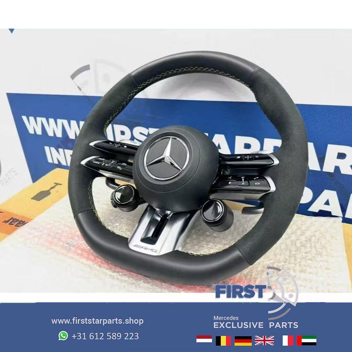 2025 AMG STUUR Mercedes C63 CLE63 E63 GLC63 GLE63 S63 AMG ST, Gebruikt, -, Ophalen of Verzenden, -