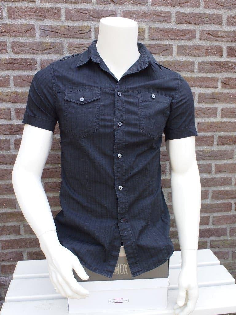 Heren Guess Blouse Maat M, Ophalen of Verzenden, Zo goed als nieuw, Blauw, Halswijdte 38 (S) of kleiner