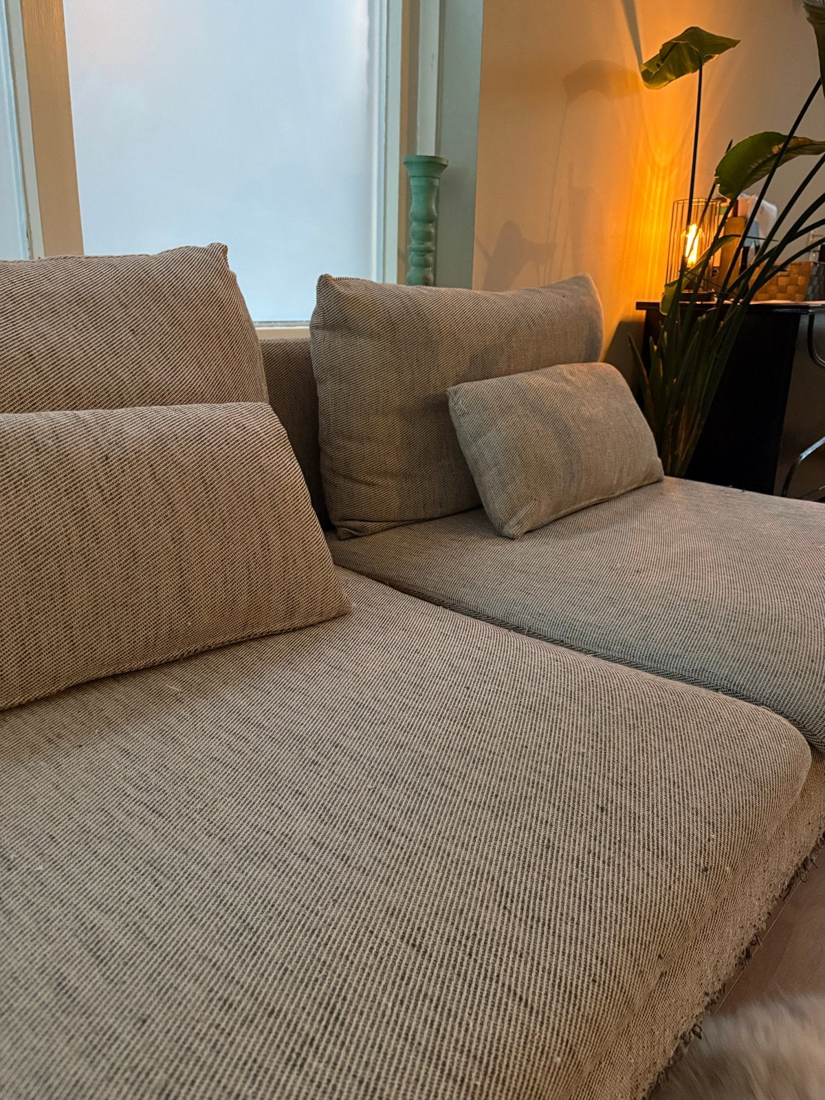 Ikea Söderhamn 3-zitsbank + NIEUWE Blekinge hoes, Ophalen, Gebruikt, 150 tot 200 cm, Driepersoons