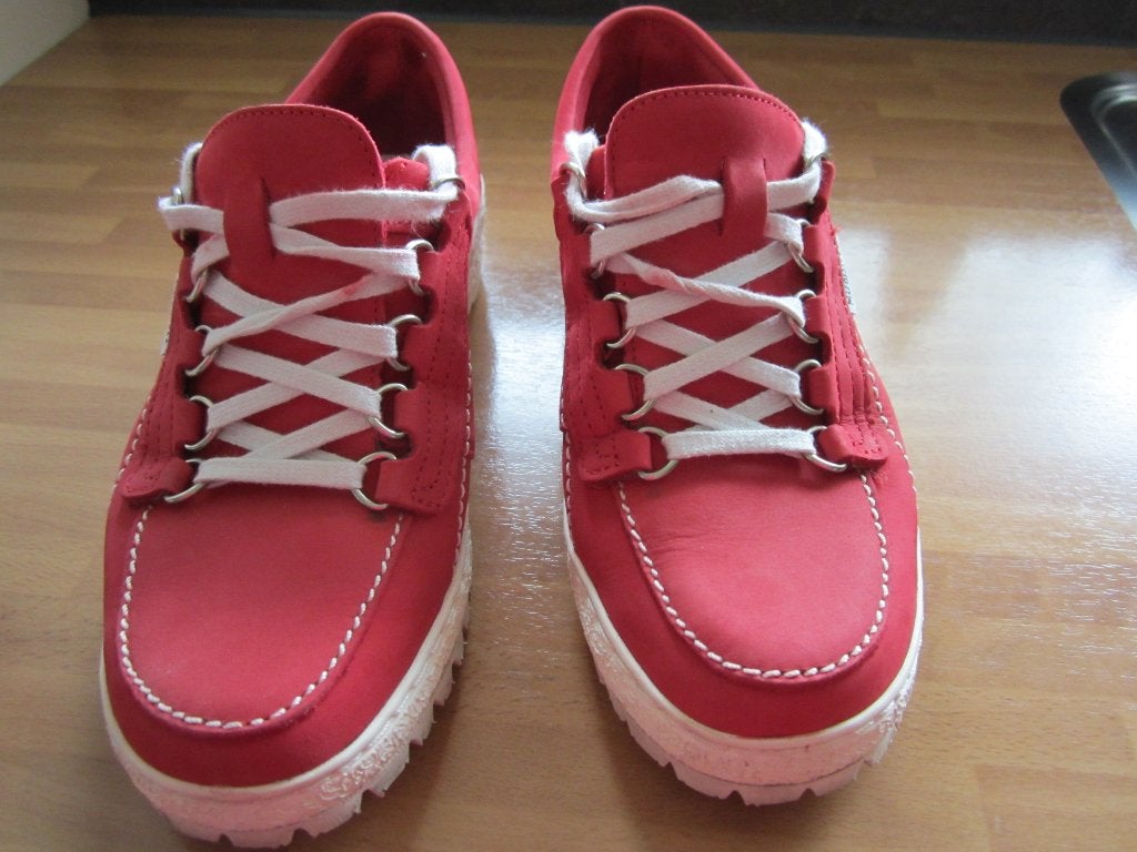 Mephisto Lady rode veterschoen maat 38,5 - 5,5 zgan, Kleding | Dames, Schoenen, Mephisto, Ophalen of Verzenden, Rood, Sneakers of Gympen
