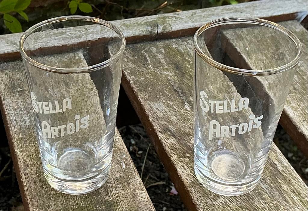 Zeldzame Stella Artois Expo 58 glaasjes - Collectors item, Ophalen of Verzenden