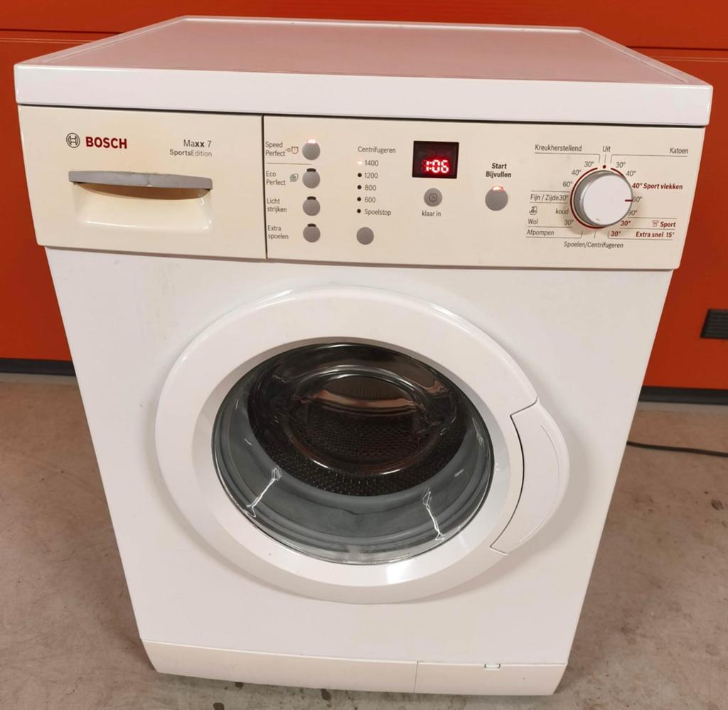Bosch Maxx 7 Sport Edition Wasmachine, Ophalen, Gebruikt, Wolwasprogramma, Voorlader