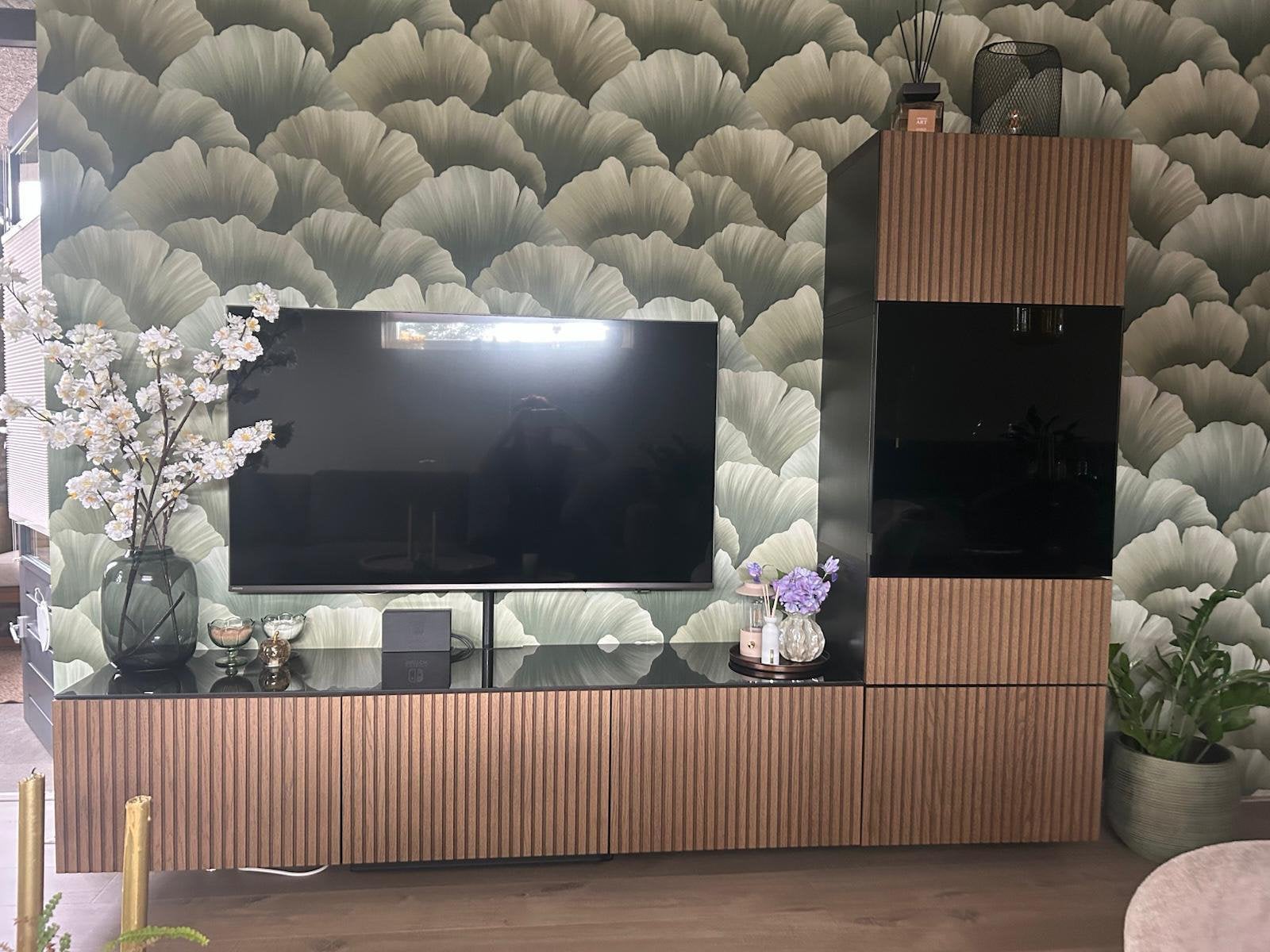Tv meubel, Ophalen, 150 tot 200 cm, Zo goed als nieuw, Minder dan 100 cm
