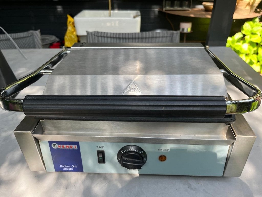 Grillplaat Hendi, Ophalen, Gebruikt, Tafelgrill