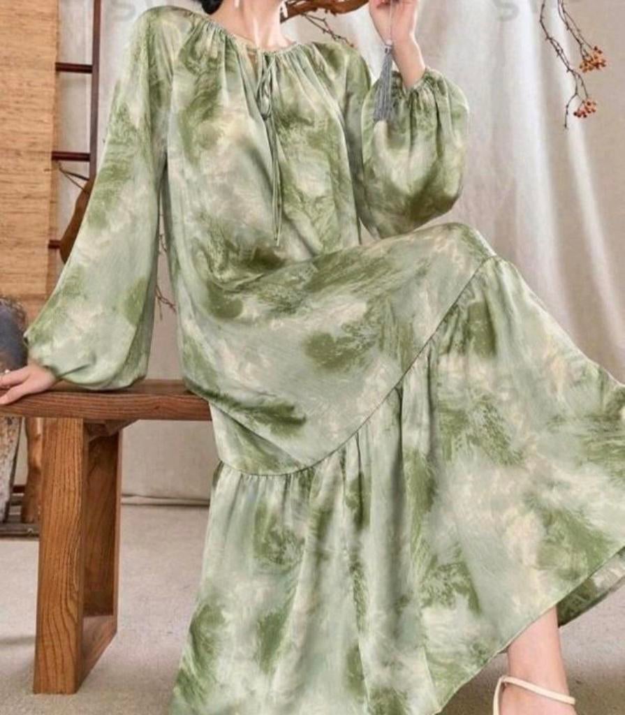 Tie dye jurk, Ophalen of Verzenden, Nieuw, Onder de knie