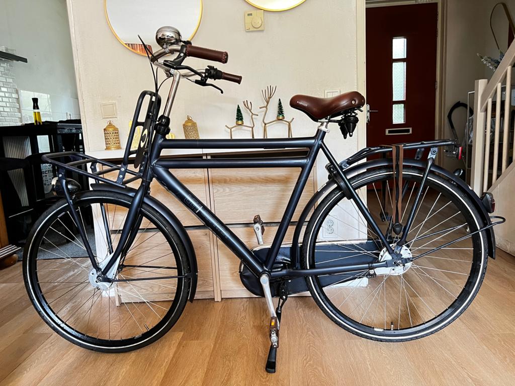 Mooie 28st Inch Cortina herenfiets frame maat 61, Versnellingen, Zo goed als nieuw, 57 tot 61 cm, Ophalen