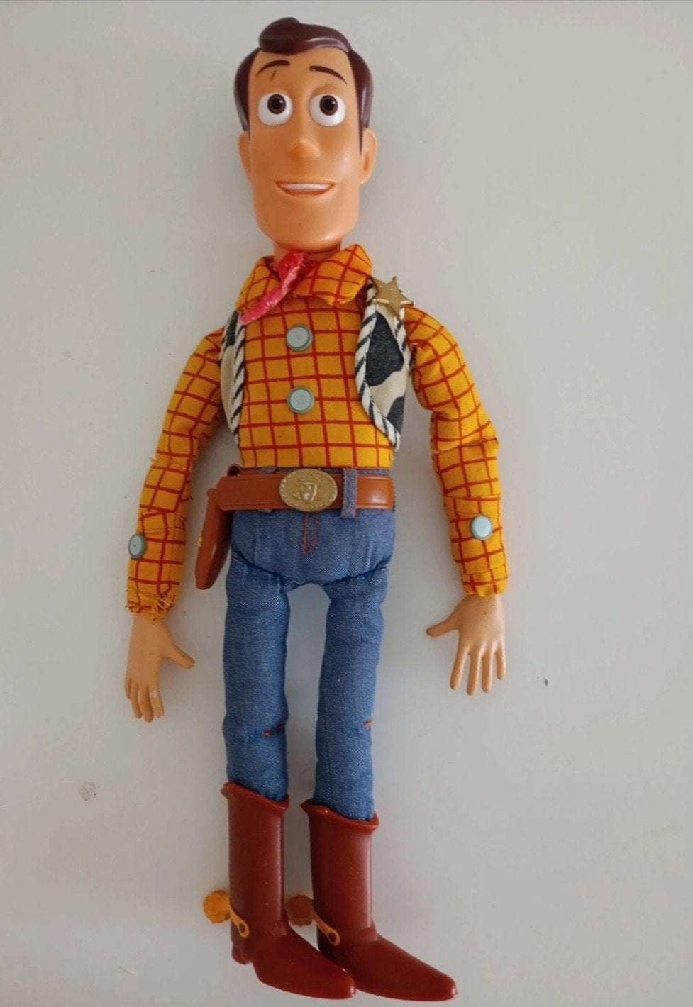 Woody Toy Story pop spreekt Engels, Ophalen of Verzenden, Gebruikt
