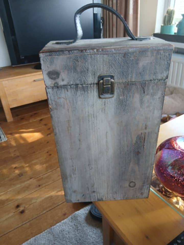 Wijnkistje, Minder dan 50 cm, Ophalen of Verzenden, Zo goed als nieuw, 5 – 50