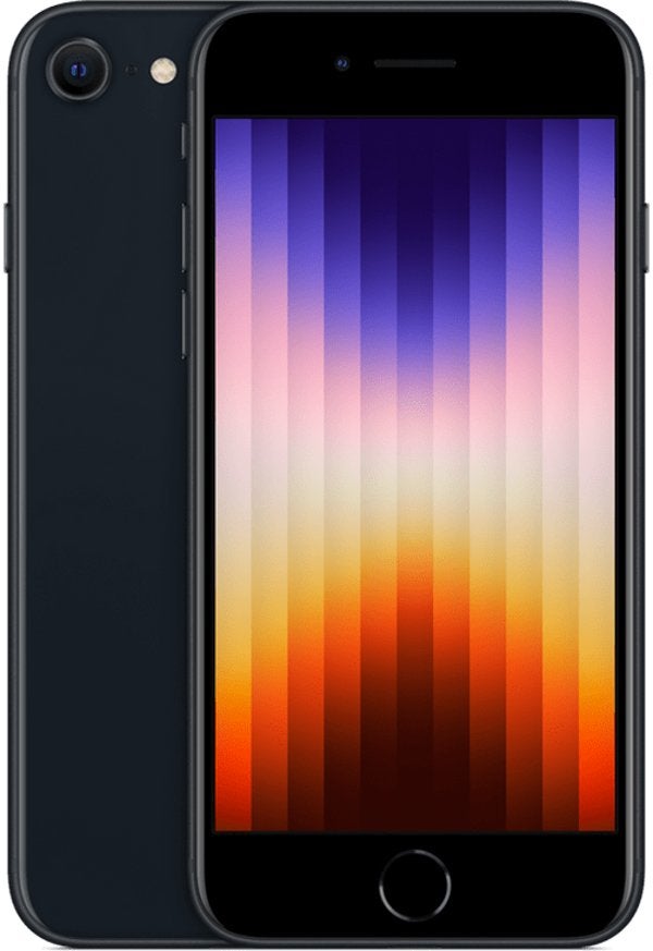 **NIEUW** iPhone SE 64 G (2022 versie) refurbished zwart, Telecommunicatie, Zwart, Ophalen of Verzenden, Zo goed als nieuw, Apple