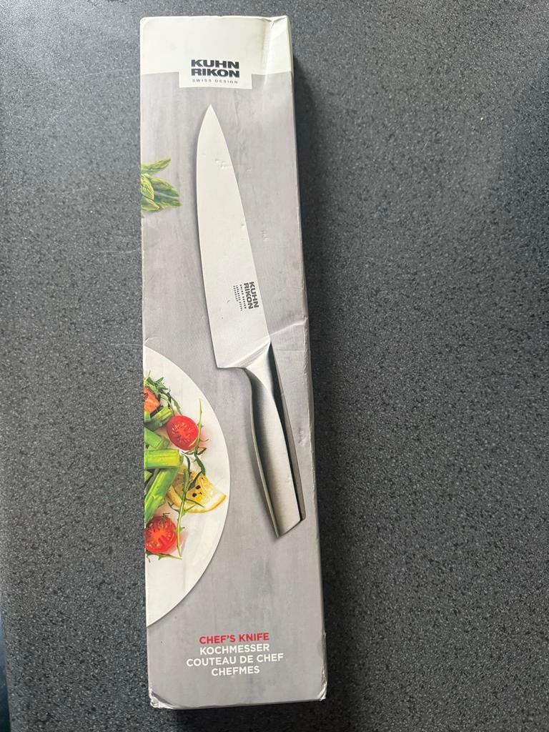 Kuhn Rikon Chef's Mes - Zwitsers design en kwaliteit, Ophalen of Verzenden, Nieuw