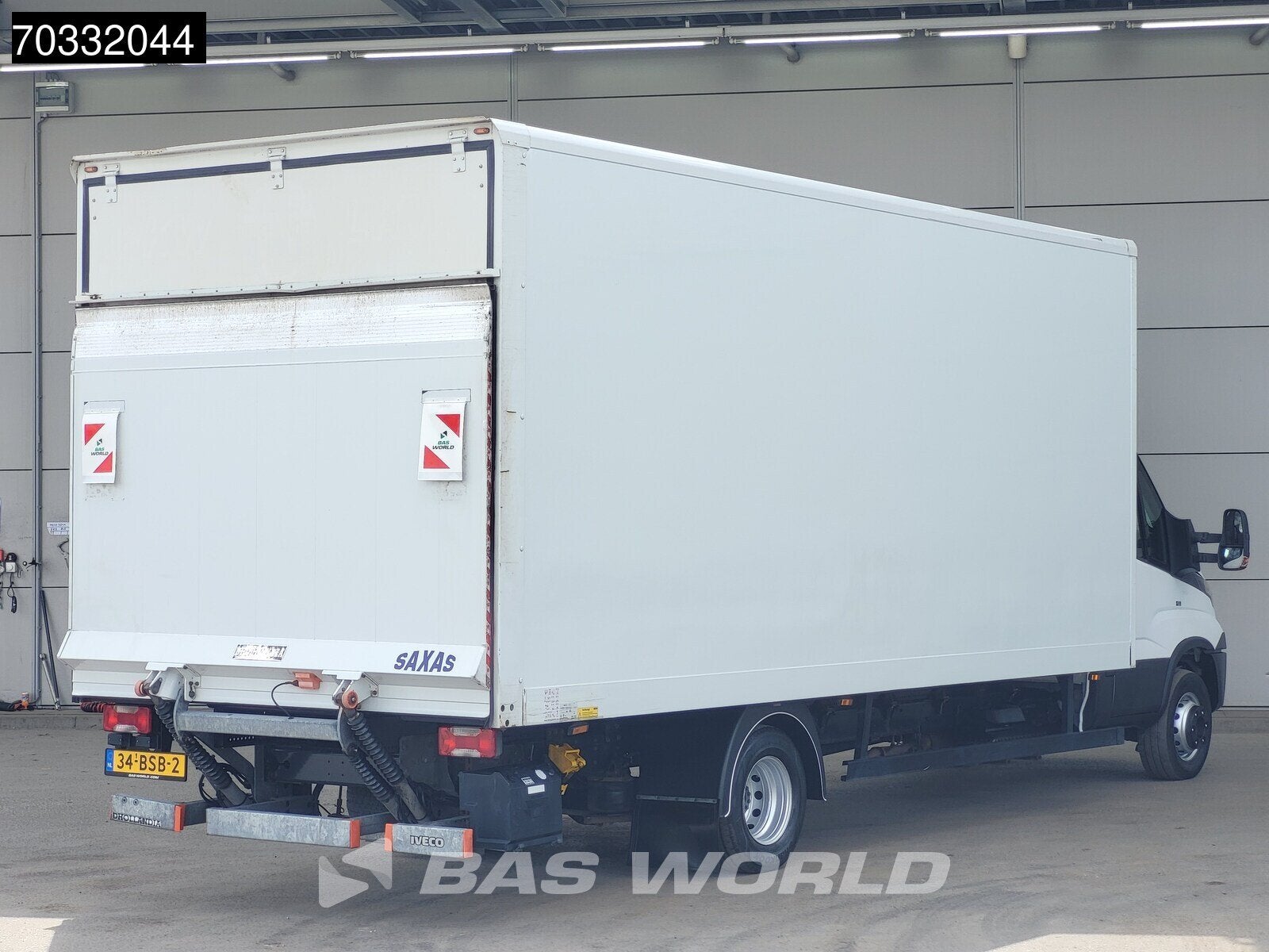 Iveco Daily 72C18 3.0L Automaat 1000KG Laadklep Luchtvering, Automaat, Stof, Gebruikt, Euro 6