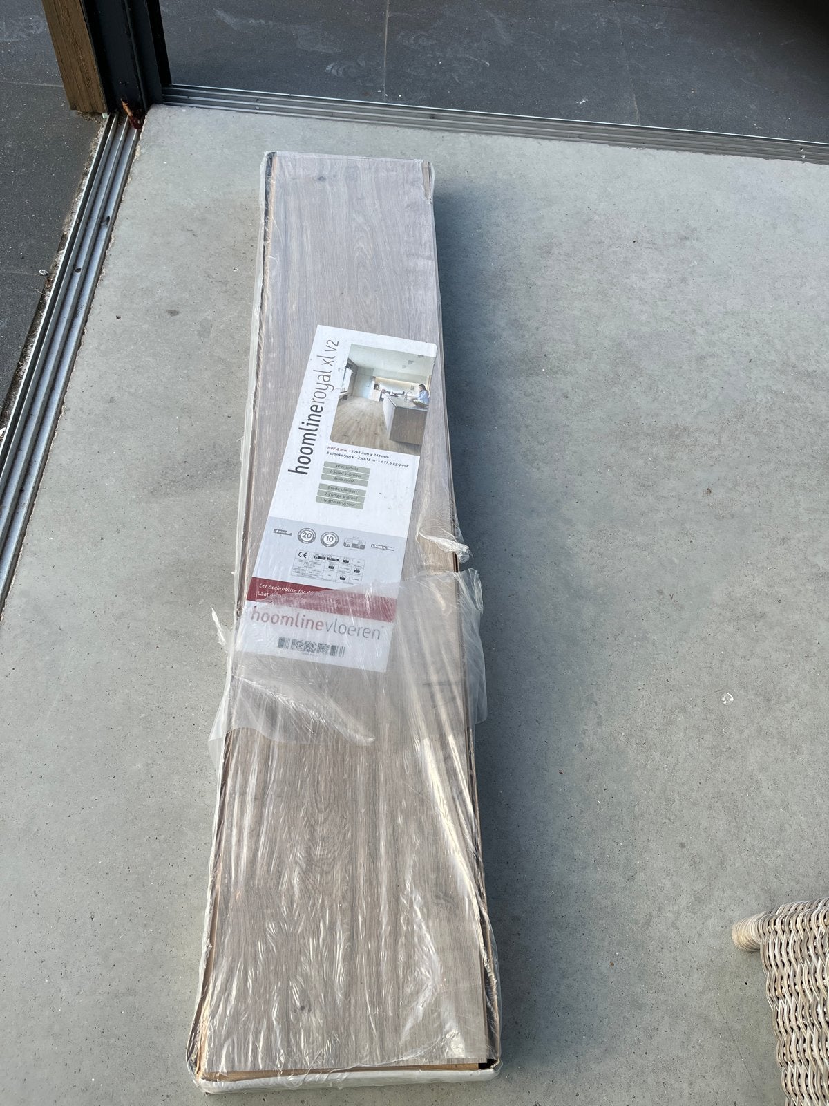 Laminaat 5 m2 Hoomline Vloeren, Doe-het-zelf en Verbouw, Ophalen, Nieuw, 5 tot 10 m², Laminaat