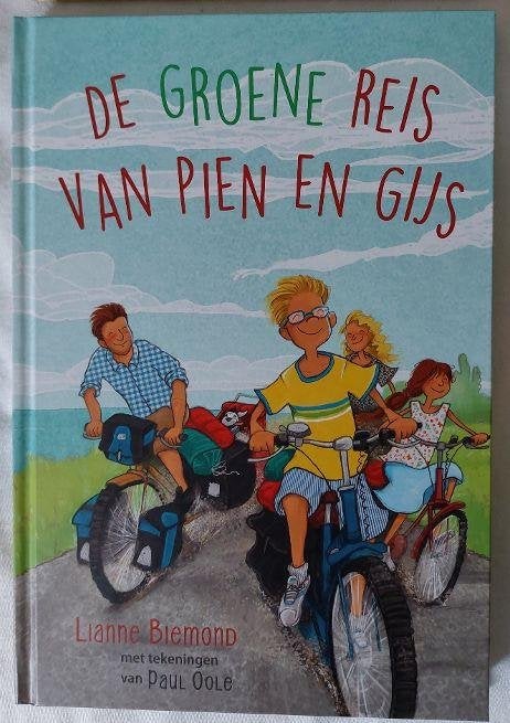 Lianne Biemond: De groene reis van Pien en Gijs, Ophalen of Verzenden, Zo goed als nieuw, Fictie algemeen