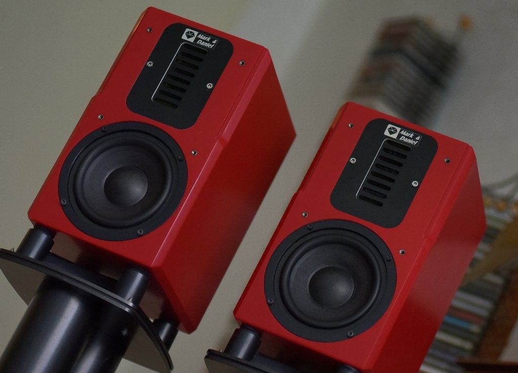 Mark & Daniel Maximus Topaz fenomenale zeldzame speakers USA, 60 tot 120 watt, Boekenplank luidspreker, Ophalen, Overige merken